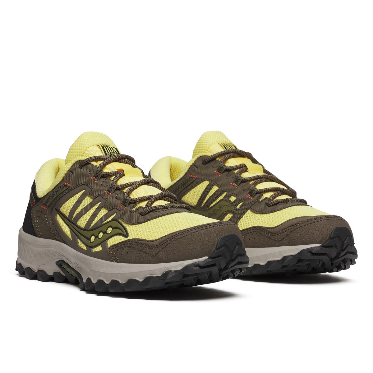 Grid Peak, Yellow | Walnut, dynamic